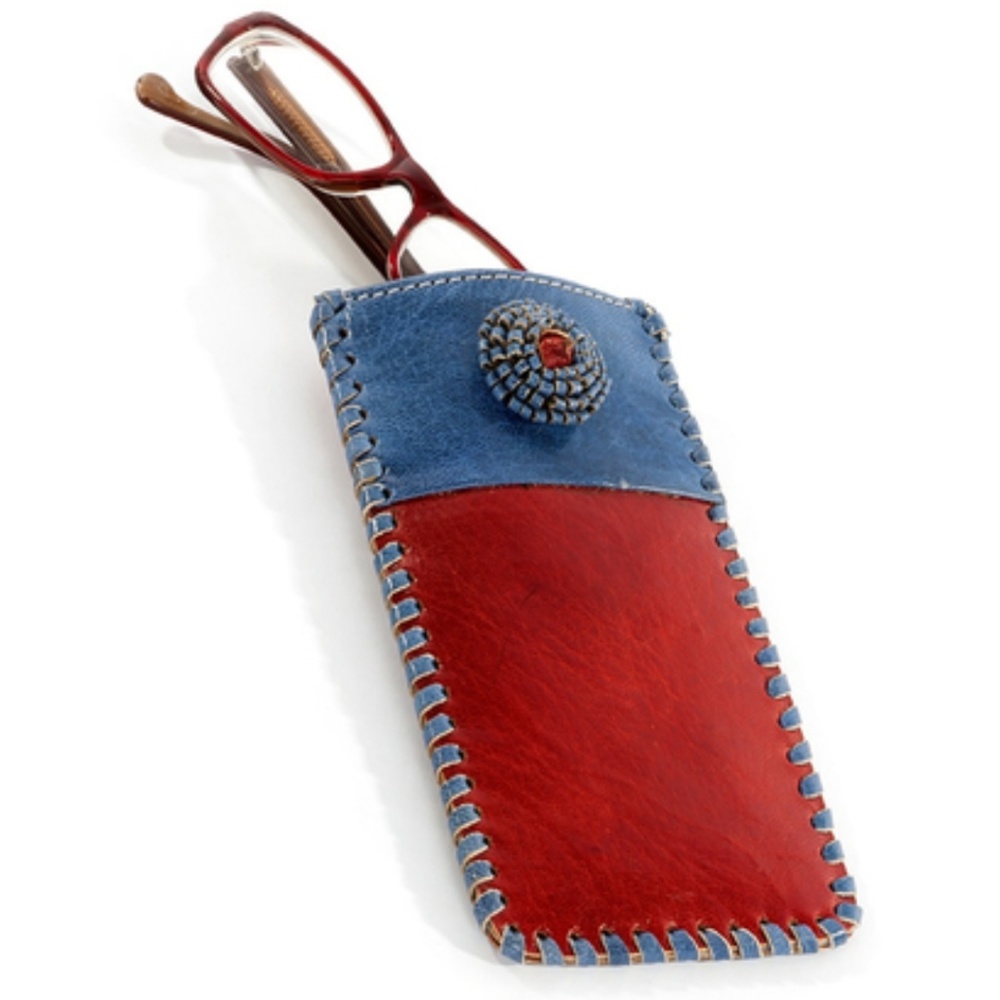 Leather Eyeglass Case